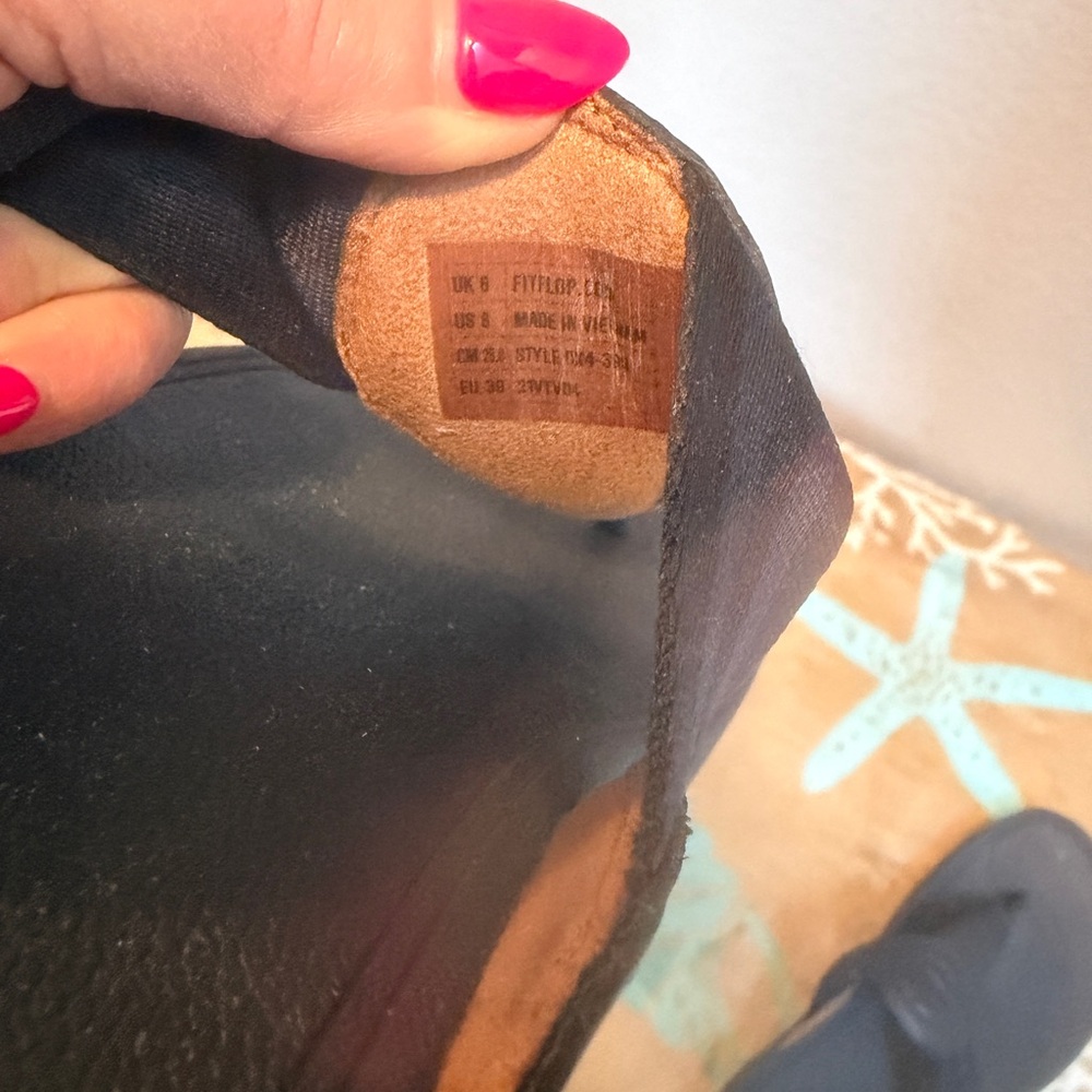 Navy Blue FitFlop~Size 8 women’s~EUC - Picture 7 of 7